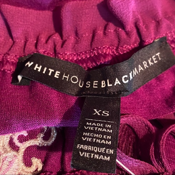 WHBM Long Sleeve Embroidered Top - Picture 14 of 16